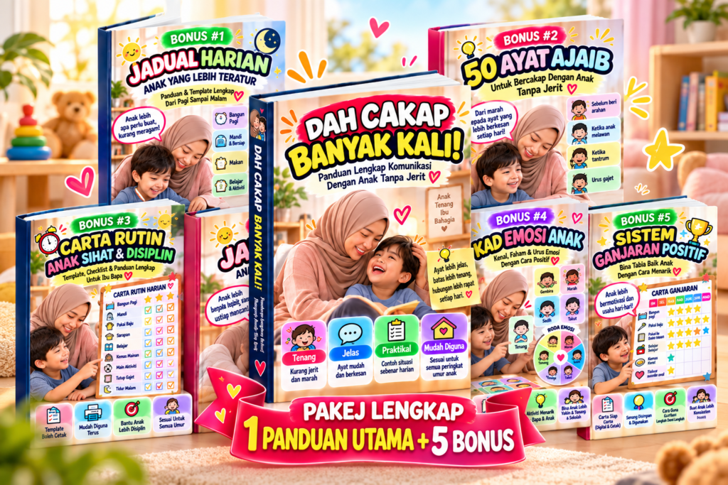PAKEJ LENGKAP - 1 Panduan Utama + 5 Bonus !
